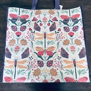 Butterfly Dragonfly Moth Reusable Large Eco Shopping Tote Bag